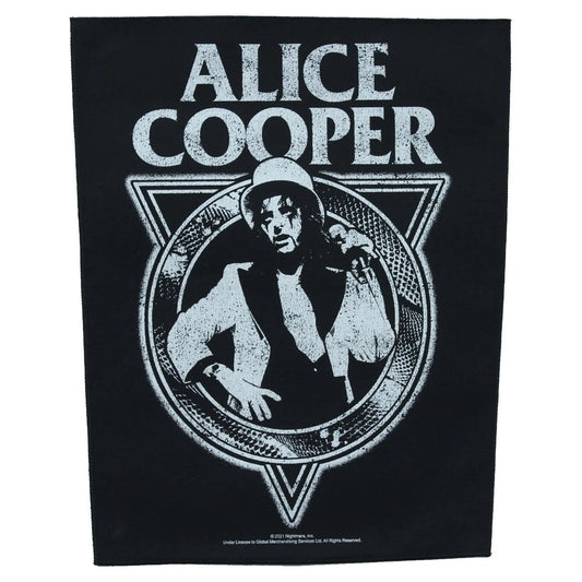 2021 Alice Cooper Snake Skin Woven Sew On Back Patch