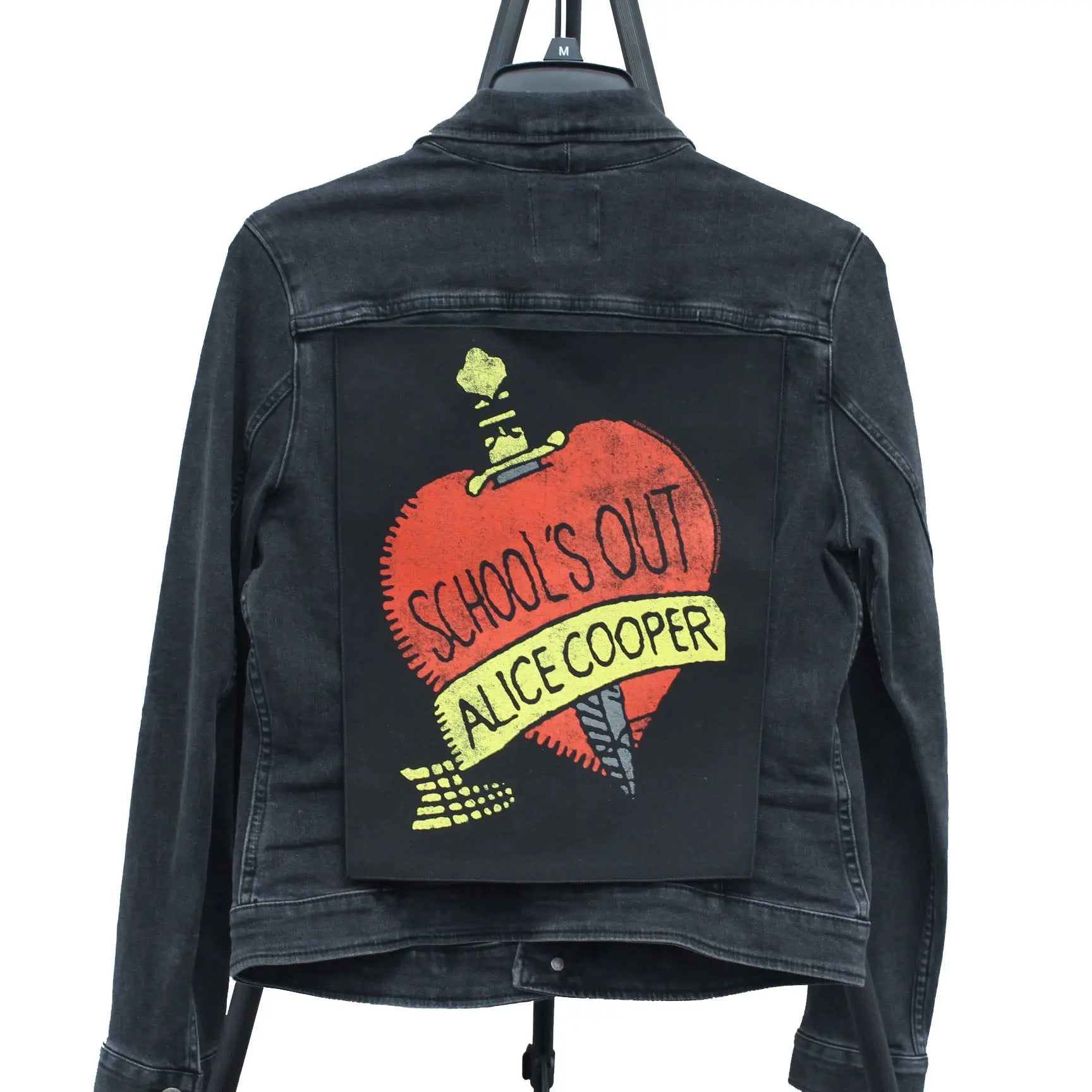 Alice Cooper School's Out Woven Sew On Back Patch