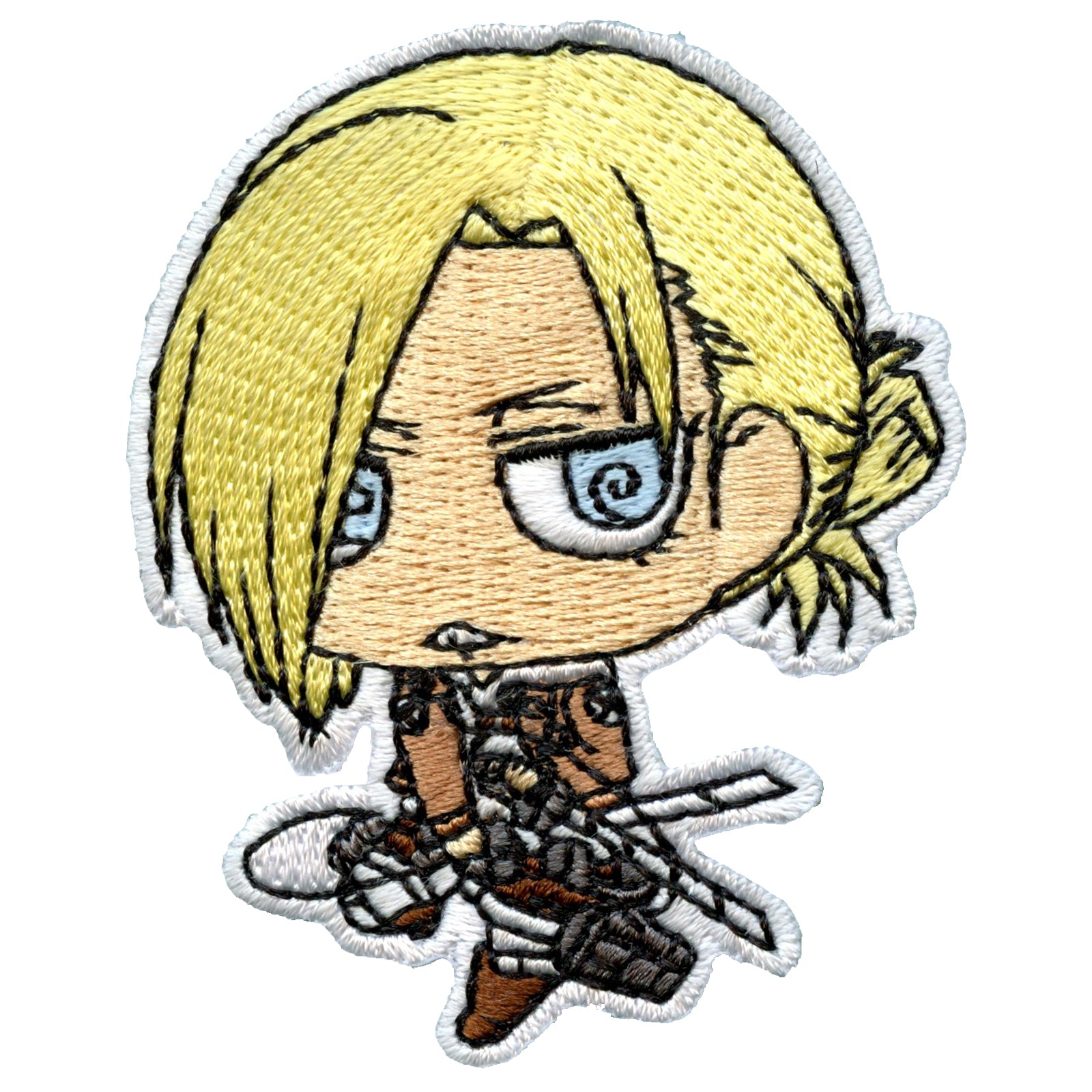 Attack On Titan Anime Annie Embroidered Iron On Patch – Patch Collection