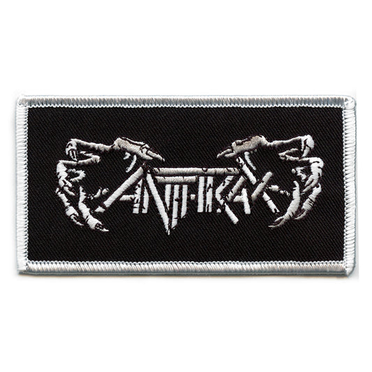 Anthrax Patch Death Hands Logo Embroidered Iron On 