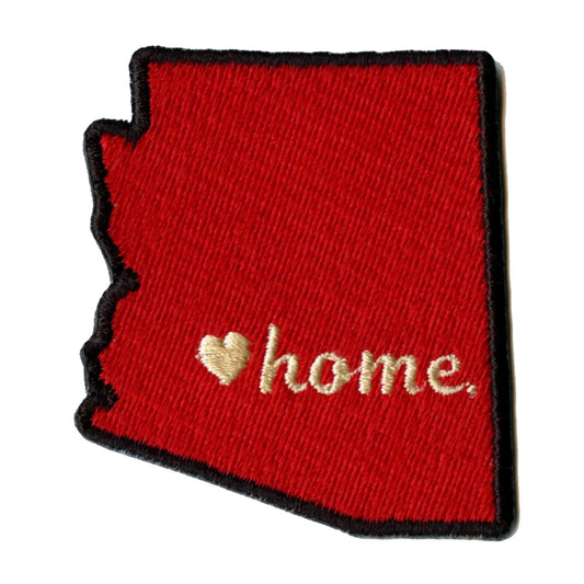 Arizona Home State Embroidered Iron On Patch 