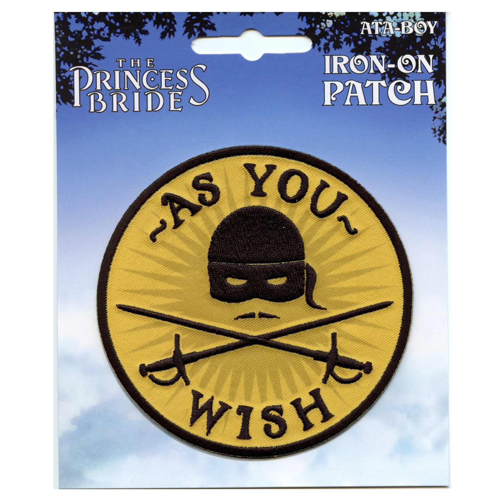 Officially Licensed Princess Bride Embroidered Iron On Patch 