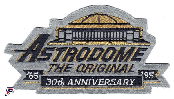 1995 Houston Astros Astrodome 30th Anniversary Jersey Sleeve Patch (Gray  Version) – Patch Collection