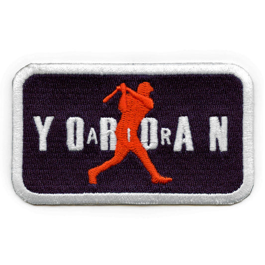 Air Yordan Houston Baseball Patch Space City Texas Embroidered Iron On