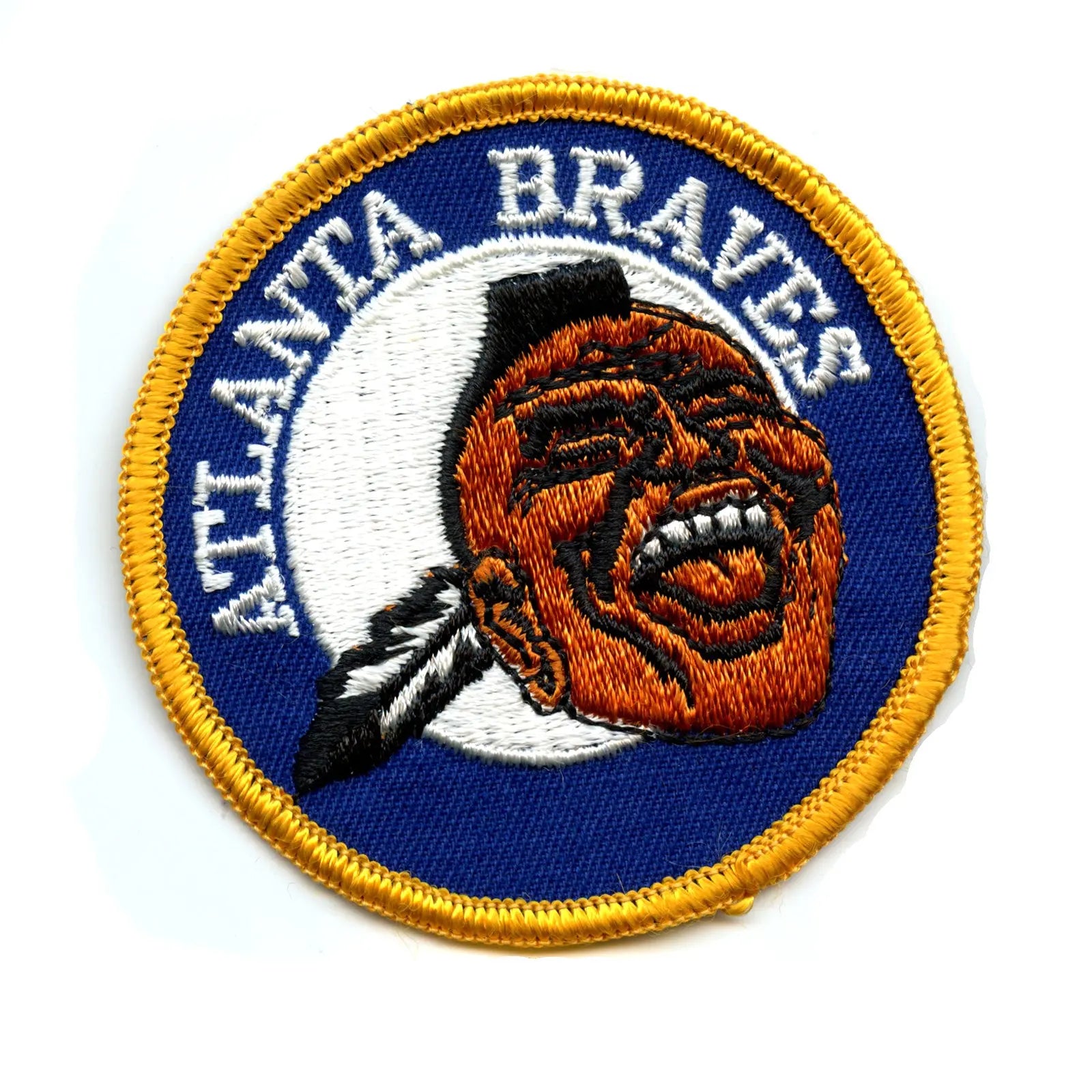 Very Rare Atlanta Braves Chief Noc-A-Homa MLB Baseball Vintage Round Team  Logo Patch – Patch Collection
