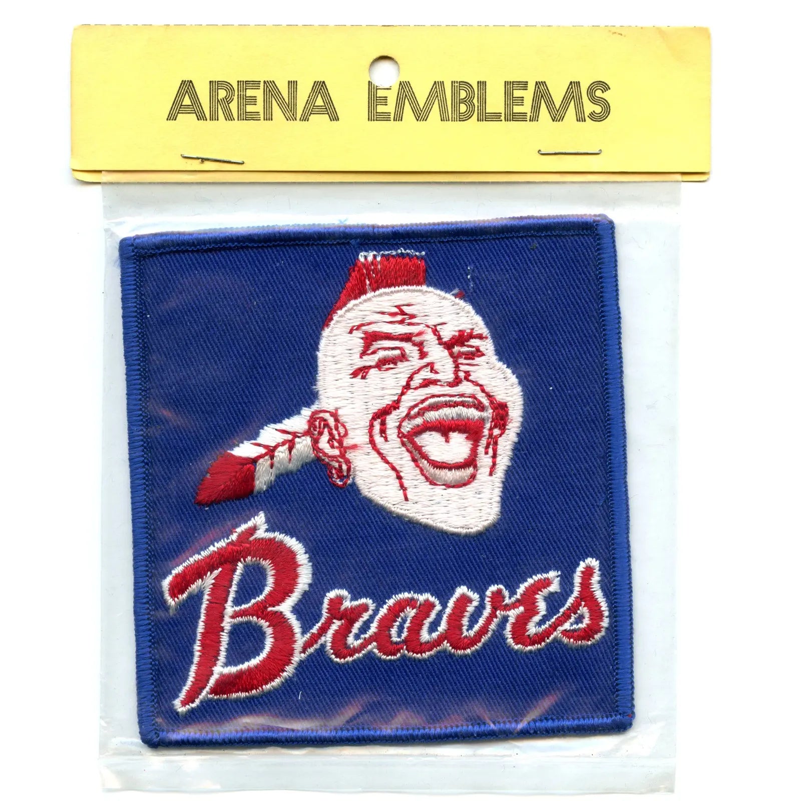 Very Rare Atlanta Braves Chief Noc-A-Homa MLB Baseball Vintage Square Team  Logo Patch – Patch Collection