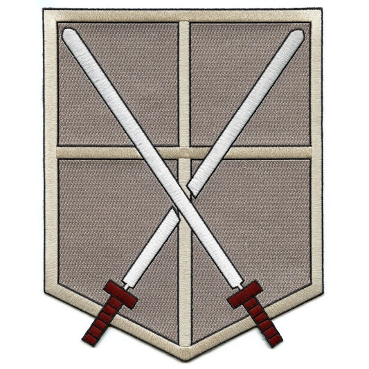 Attack On Titan Trainee Squad Patch Shield Large Embroidred Iron