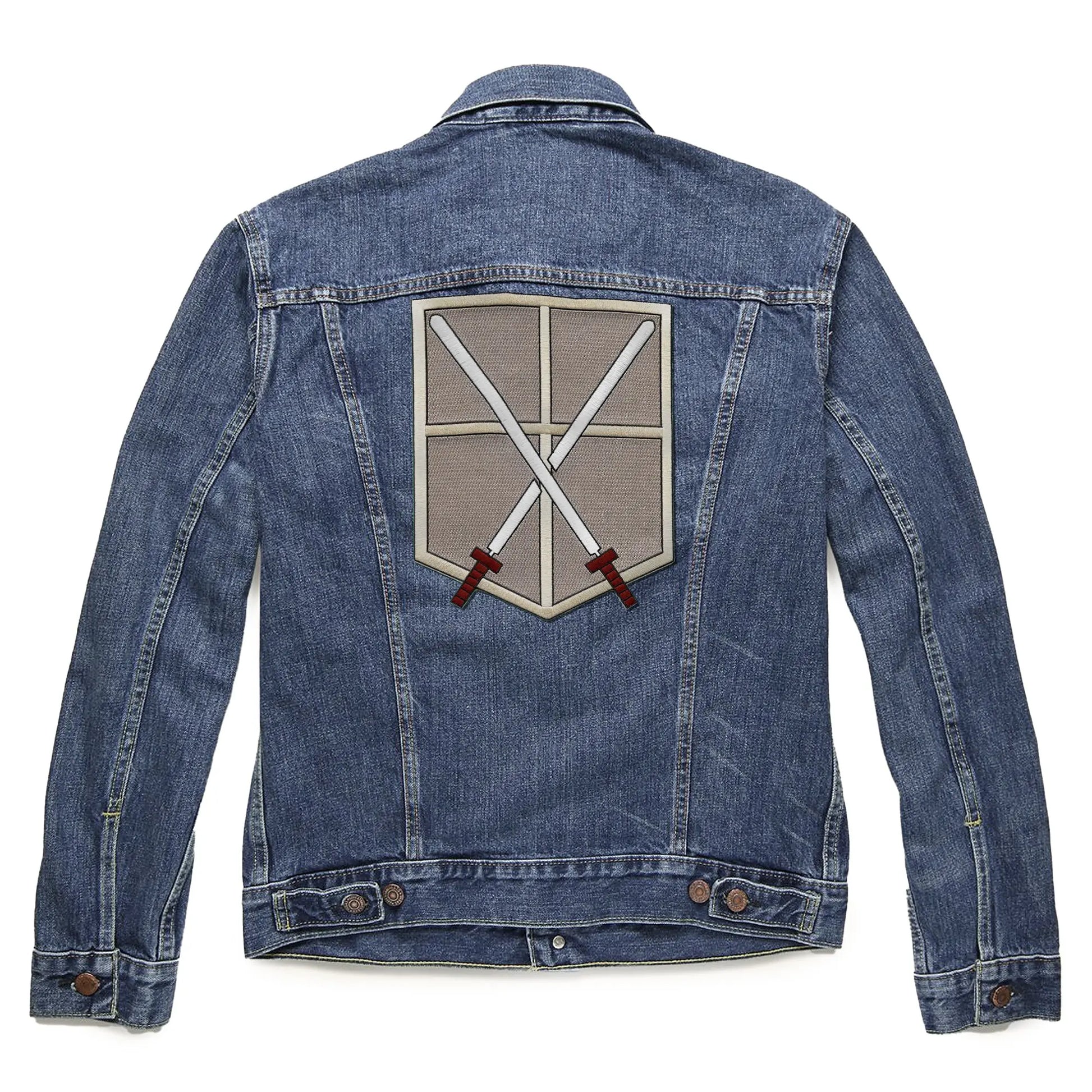 Attack On Titan Trainee Squad Patch Shield Large Embroidred Iron