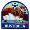 Australia Travel Embroidered Iron On Patch 
