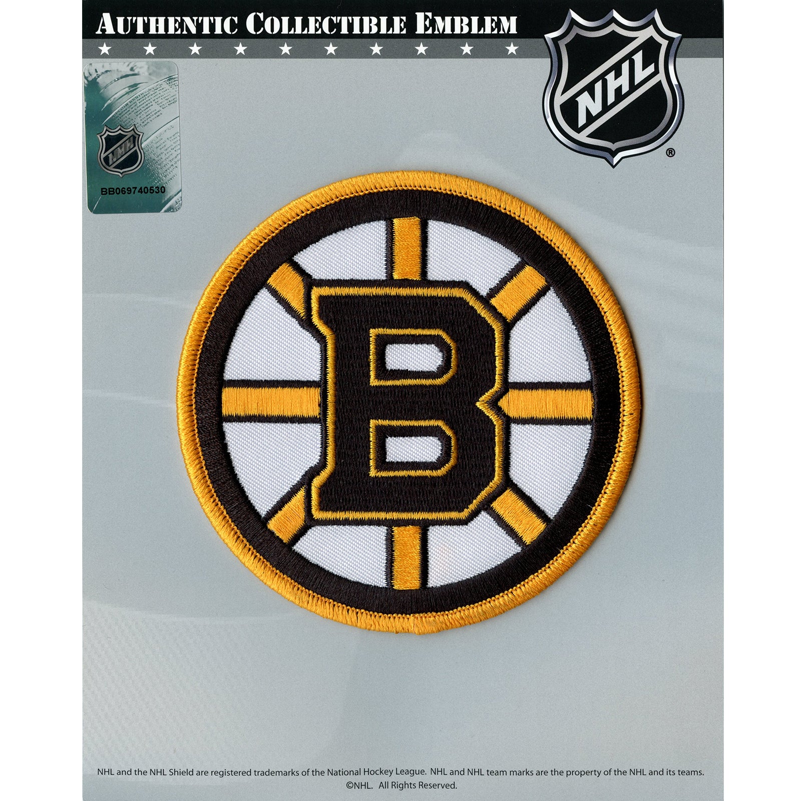 Boston Bruins Primary Team Logo Patch