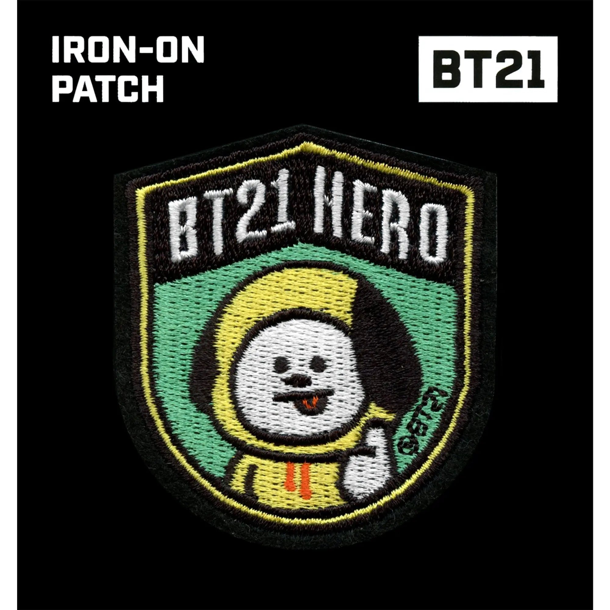 BT21 Hero Chimmy Patch BTS Jimin Embroidered Iron On