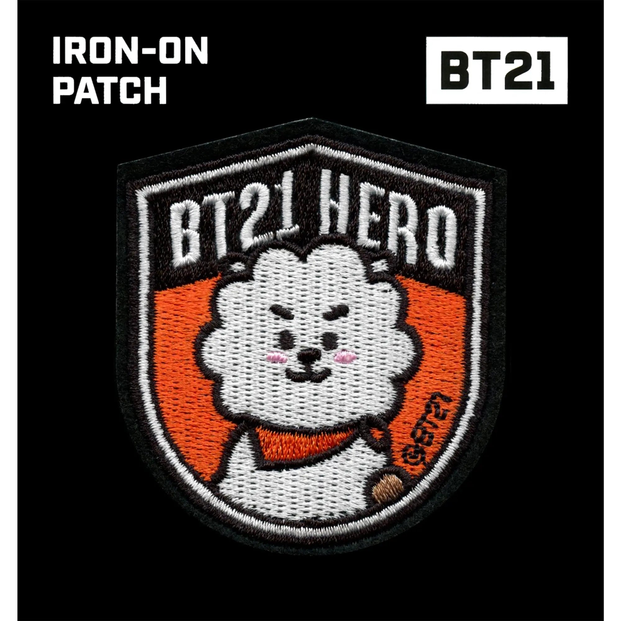BT21 Hero RJ Patch BTS Jin Embroidered Iron On