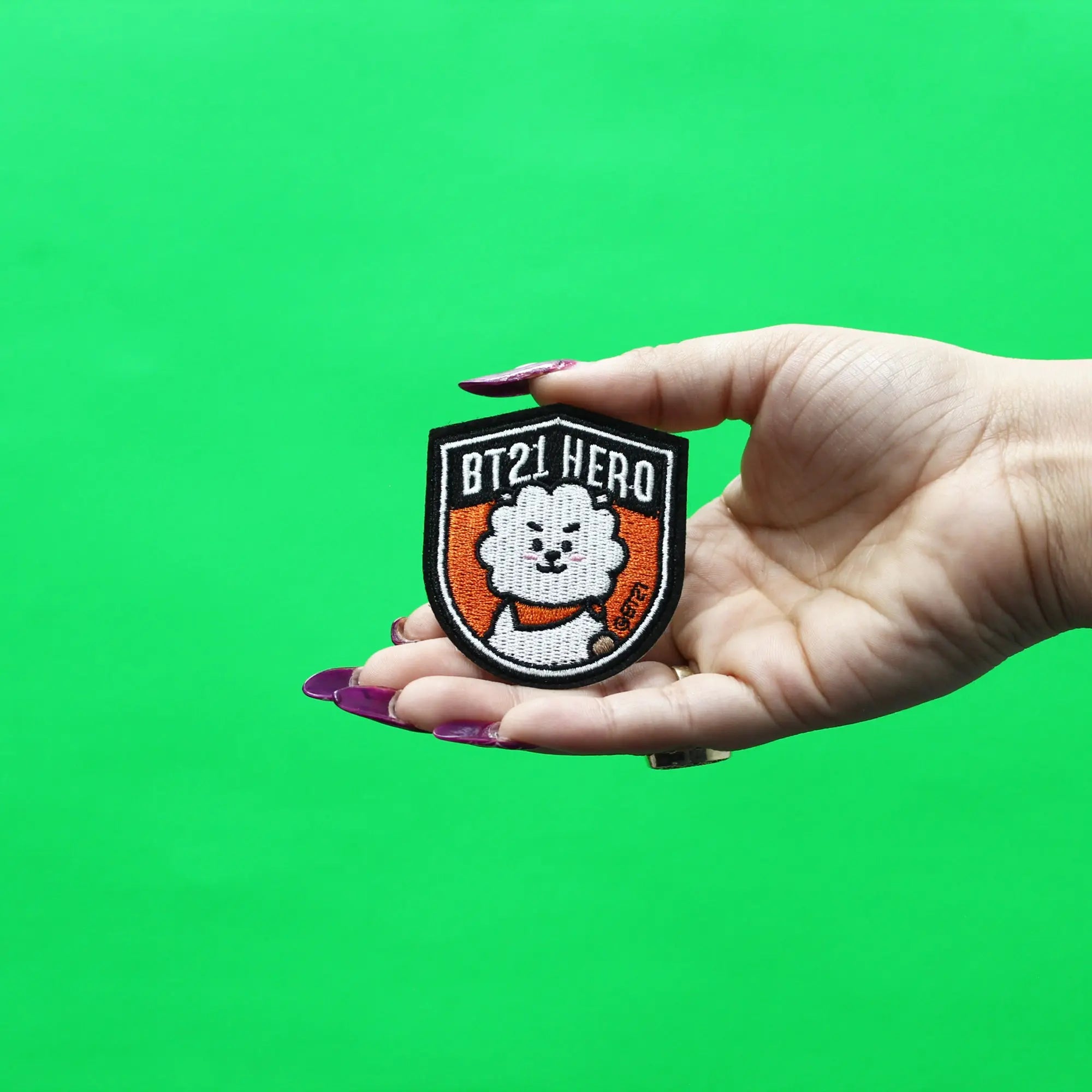 BT21 Hero RJ Patch BTS Jin Embroidered Iron On