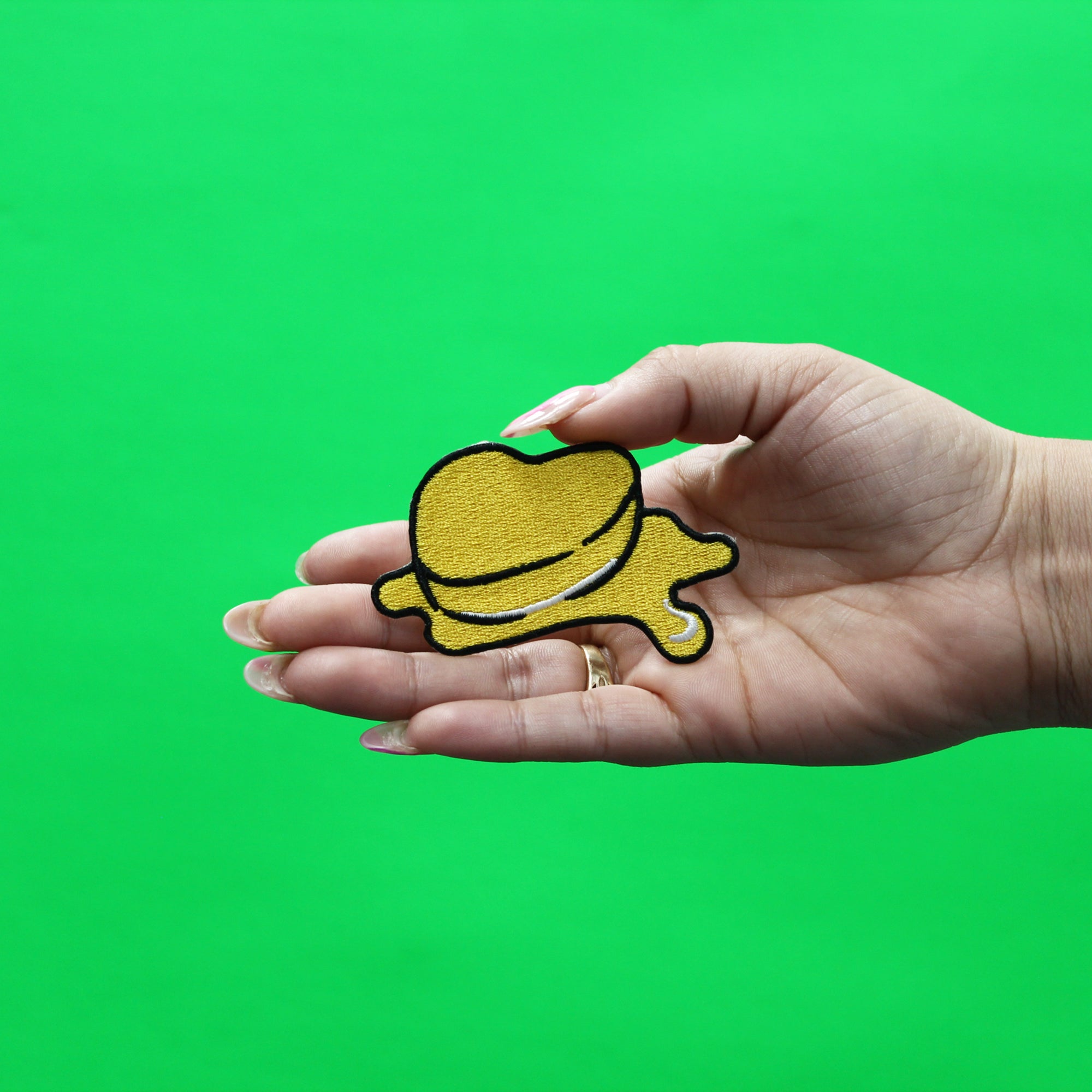 Butter Heart Patch KPOP Fan Emoji Embroidered Iron On