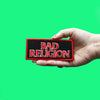 Bad Religion Patch Band Logo Embroidered Iron On 