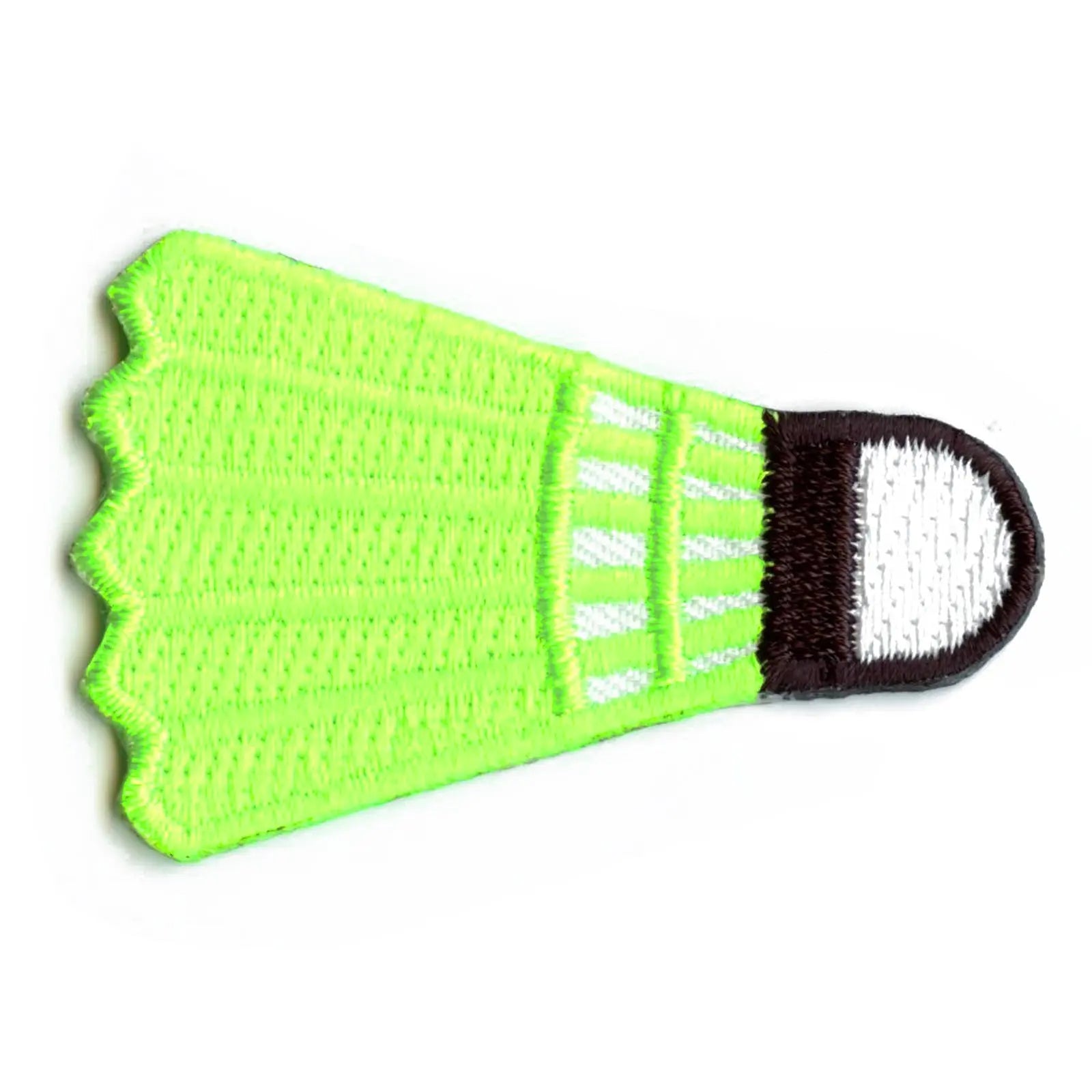 Badminton Birdie Embroidered Iron On Patch