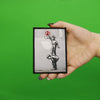 Banksy Graffiti Is A Crime Embroidered Iron On PhotoPatch 