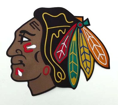Chicago Blackhawks Large Front Logo Patch 