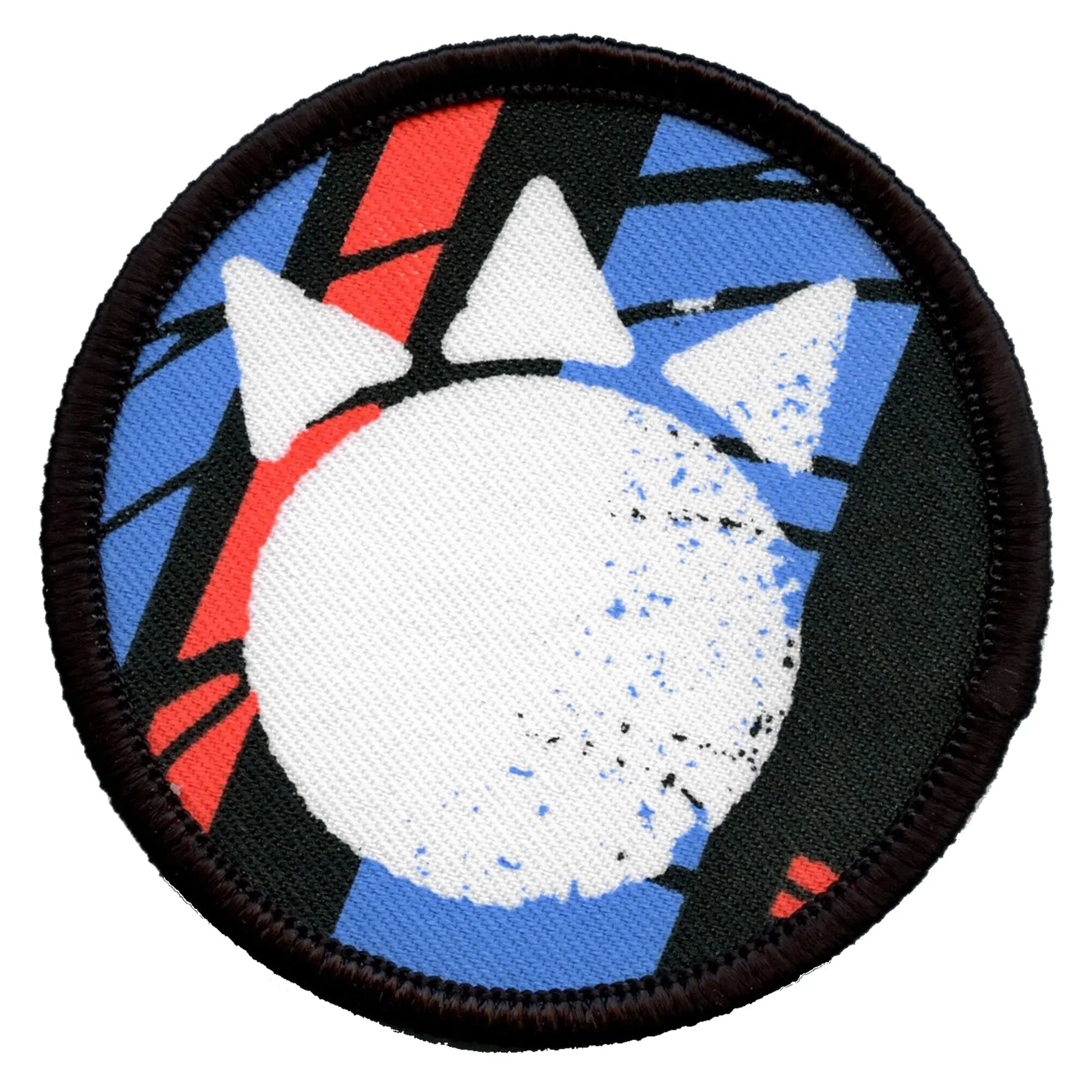 Bleach Kon Print Patch Round Sublimated Iron On