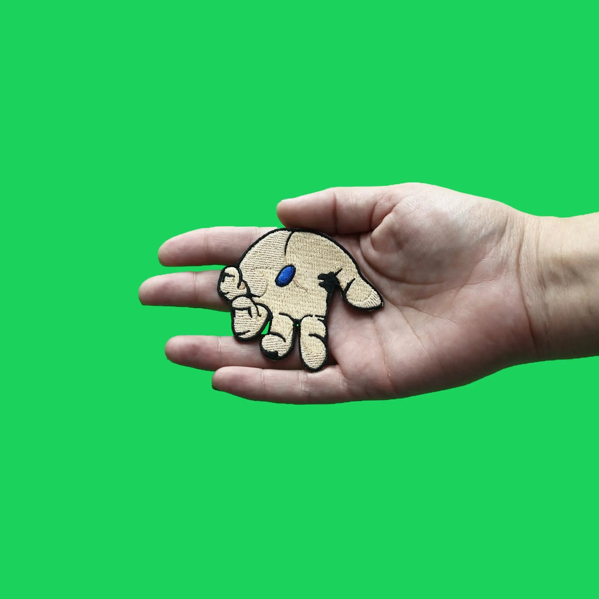 Blue Pill Left Hand Patch Choice Light Skin Embroidered Iron On