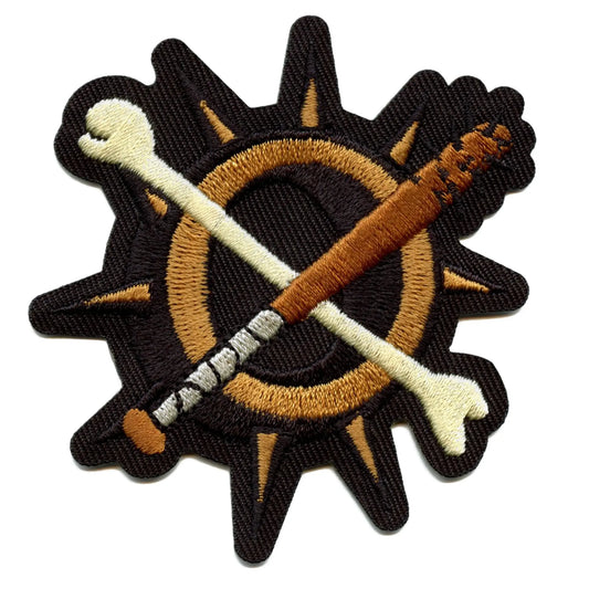 Bone and Bat Barbarian Patch EDM Artist Logo Embroidered Iron On