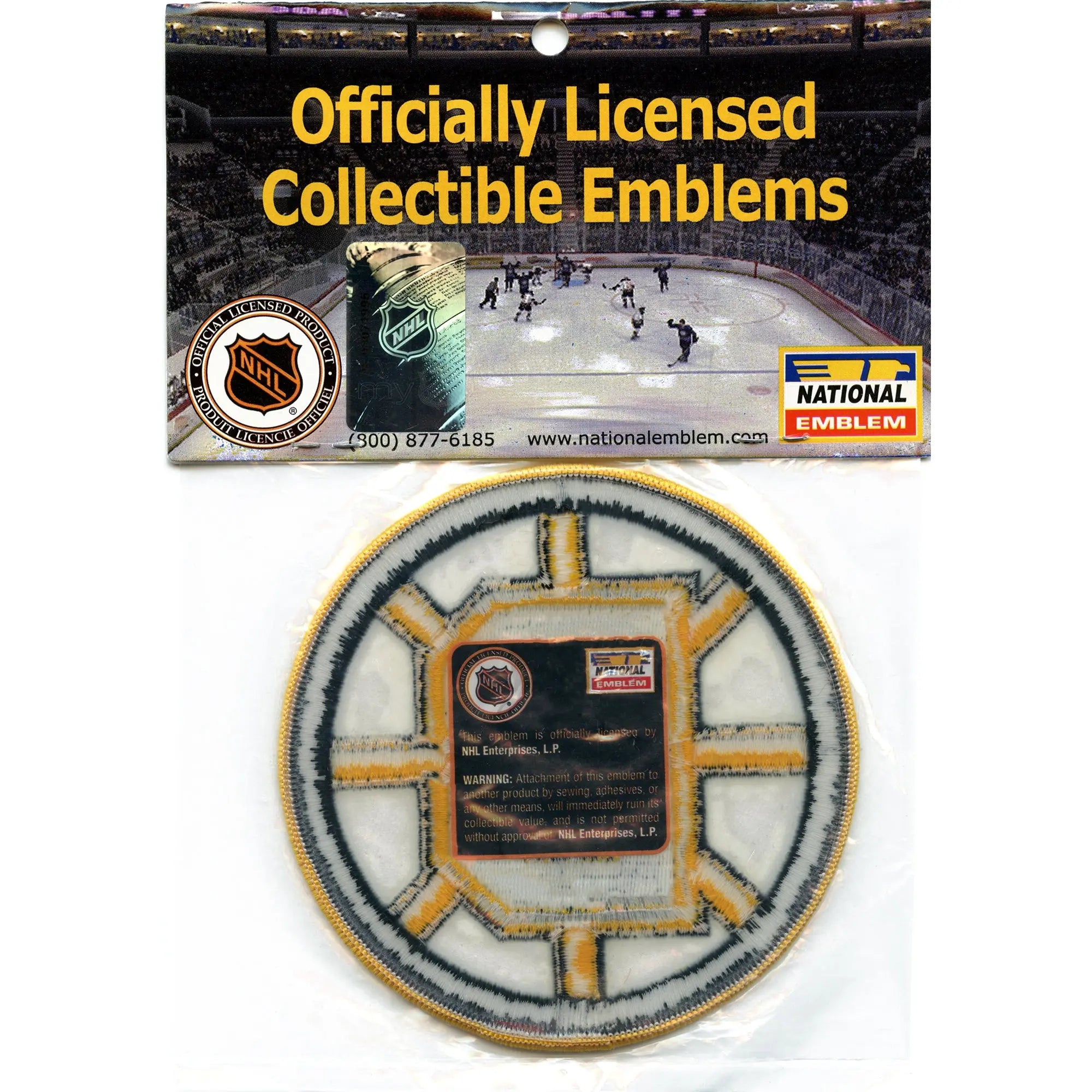 Boston Bruins Retro Team Logo Embroidered Patch