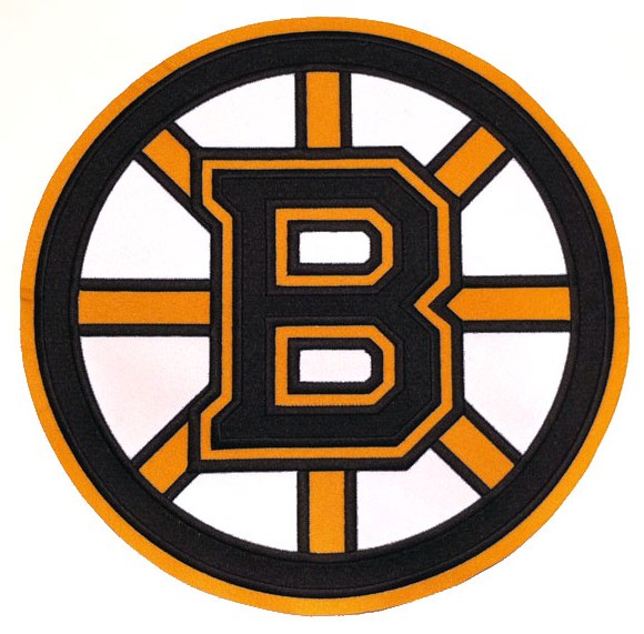 Boston Bruins Large Front Logo Patch