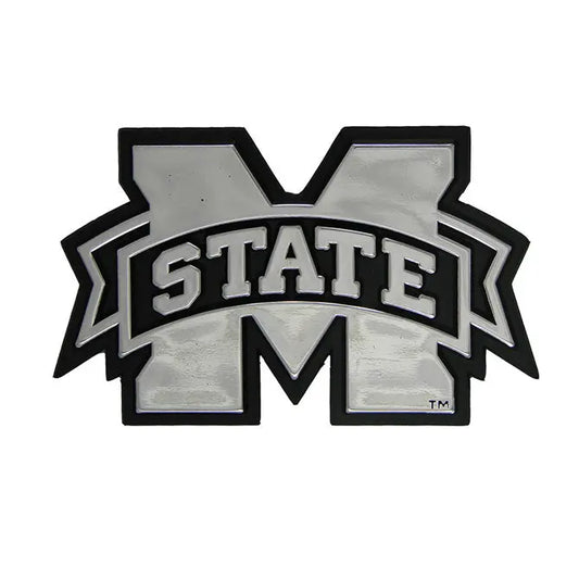 Mississippi State Bulldogs Car 3D Chrome Auto Emblem 