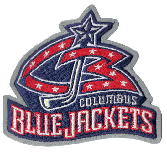 Columbus Blue Jackets Retro Team Logo Embroidered Patch 