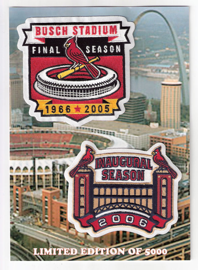 2005 2006 Louis Cardinals Busch Stadium Jersey Patch