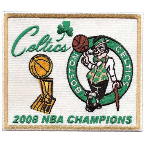 2008 NBA Finals Champions Boston Celtics Patch 