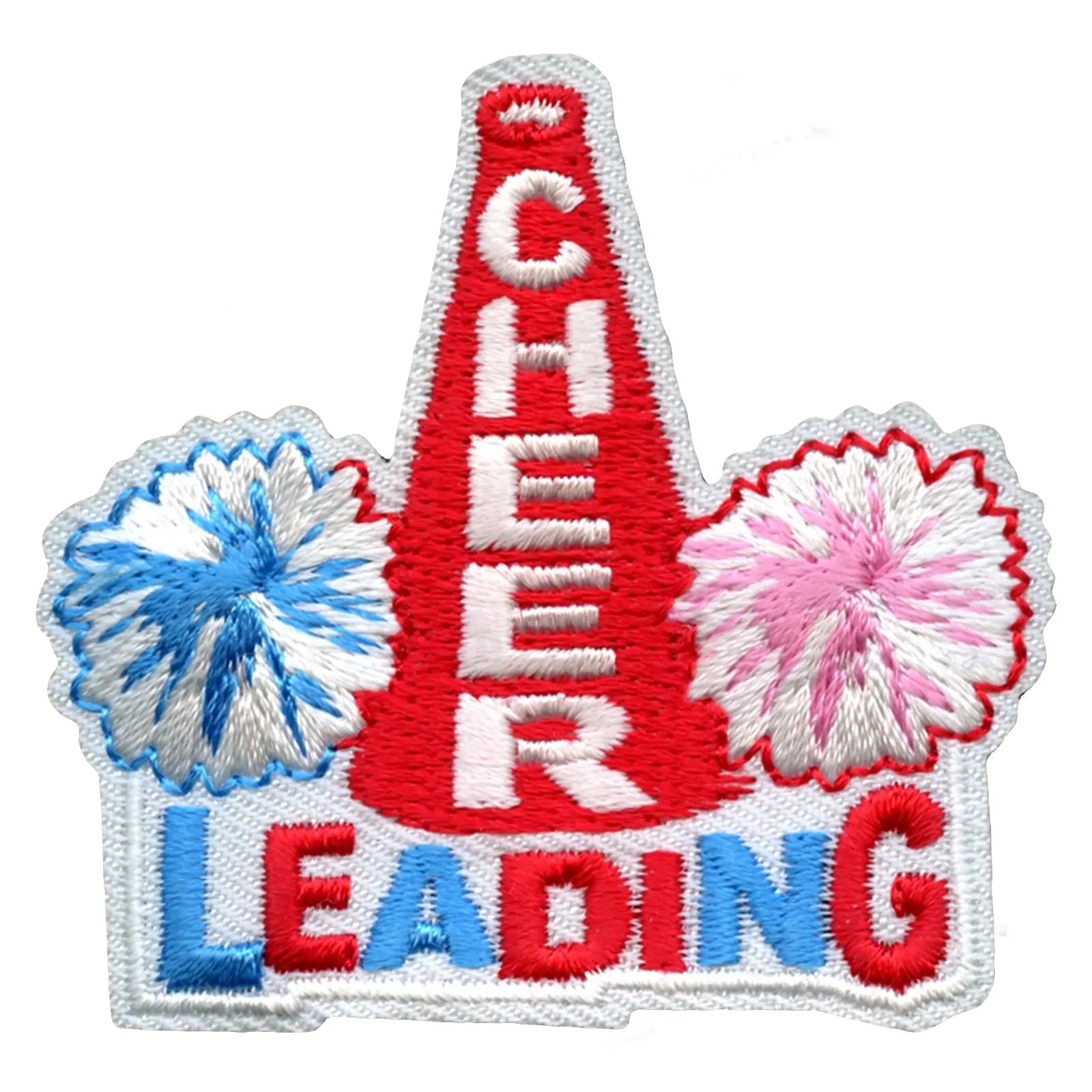 Cheer Leading Embroidered Iron On Patch