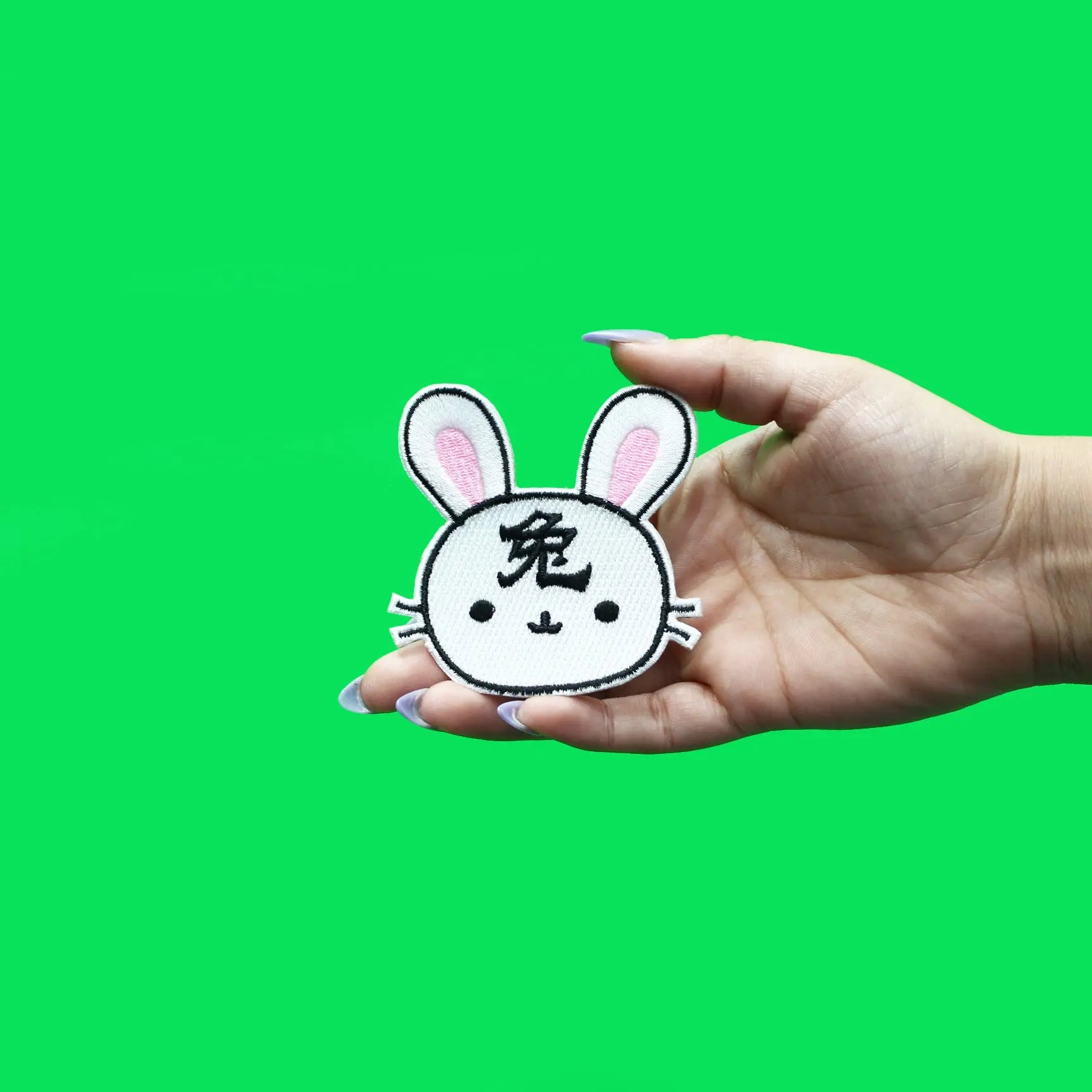 Chinese Zodiac Patch Rabbit Embroidered Iron On