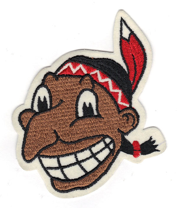 Cleveland Indians Retro Primary Team Logo Chief Wahoo – Patch