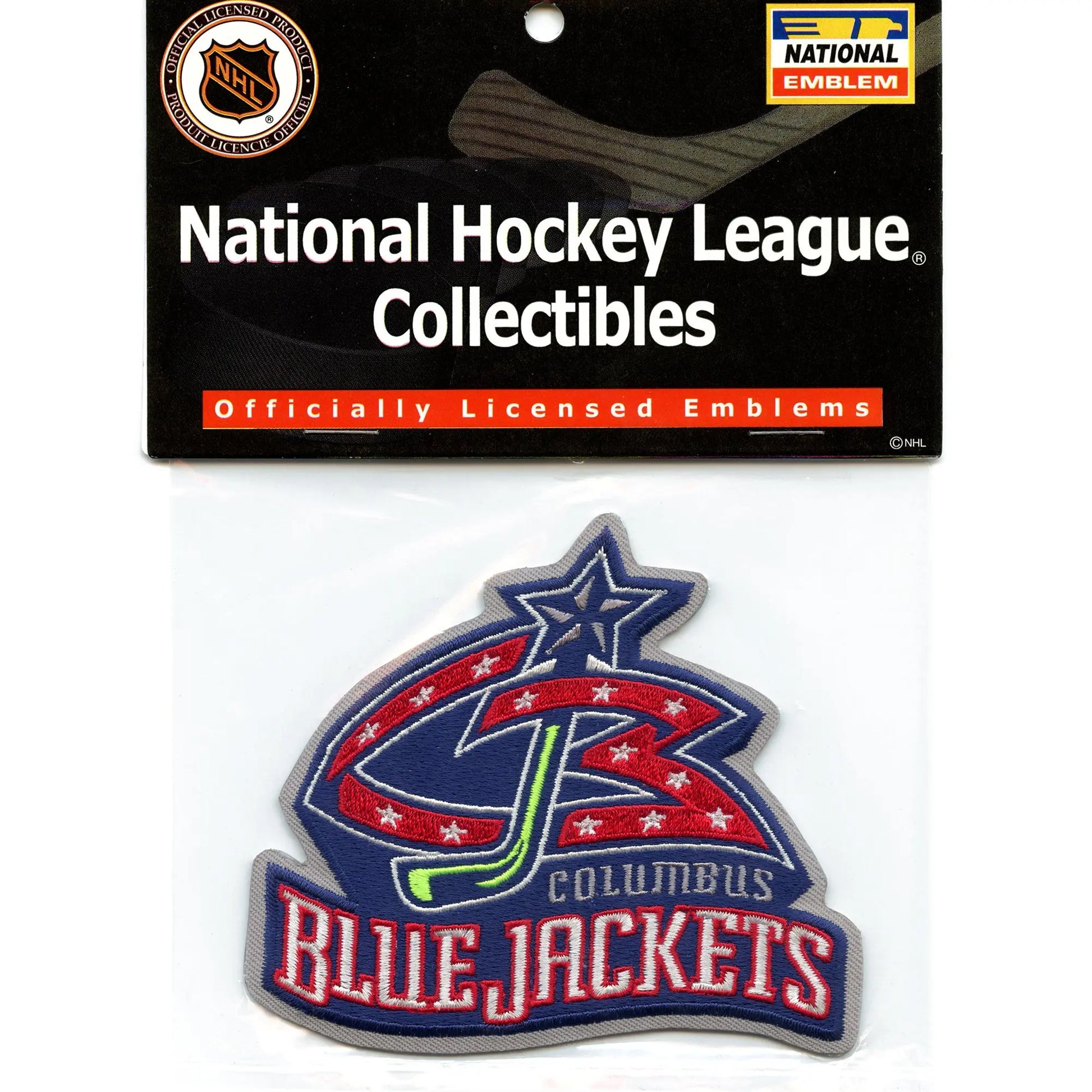 Columbus Blue Jackets Retro Team Logo Embroidered Patch