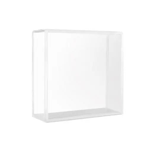 Square Clear Souvenir Hockey Cube NHL Puck Case Holder Display Stand 