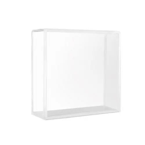 Square Clear Souvenir Hockey Cube NHL Puck Case Holder Display Stand