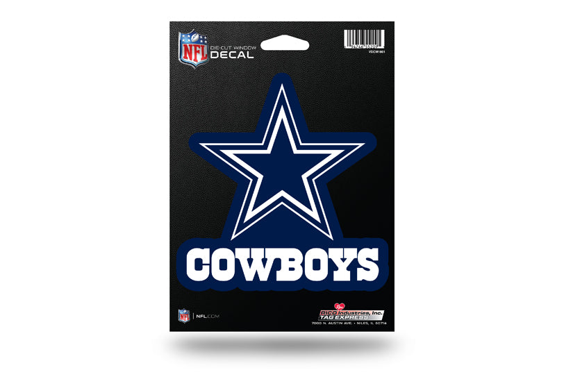 Dallas Cowboys Team Logo Die Cut Decal 5.25 x 5.5 (Colored