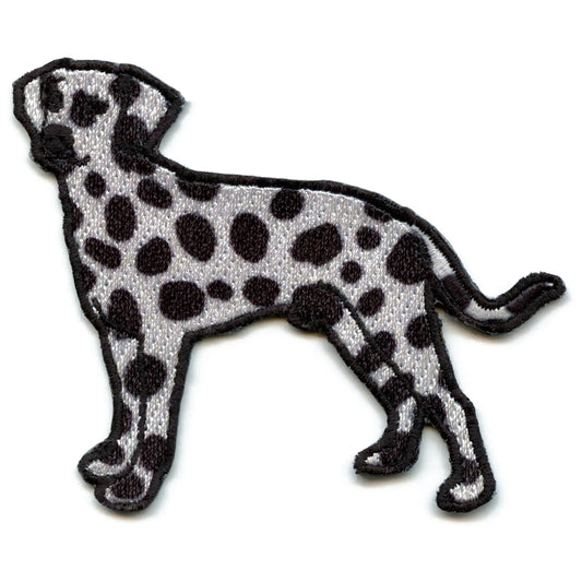Dalmatian Sublimated Embroidered Iron On Patch