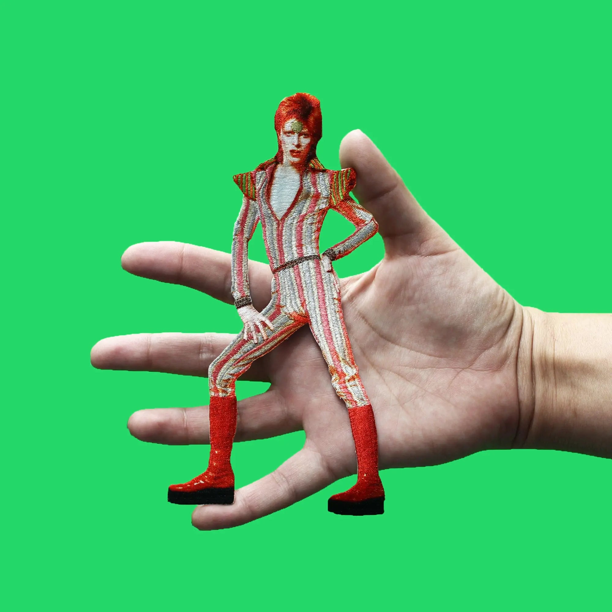 David Bowie Limited Edition 7" Patch 1 Of Only 1000 Embroidered Iron On