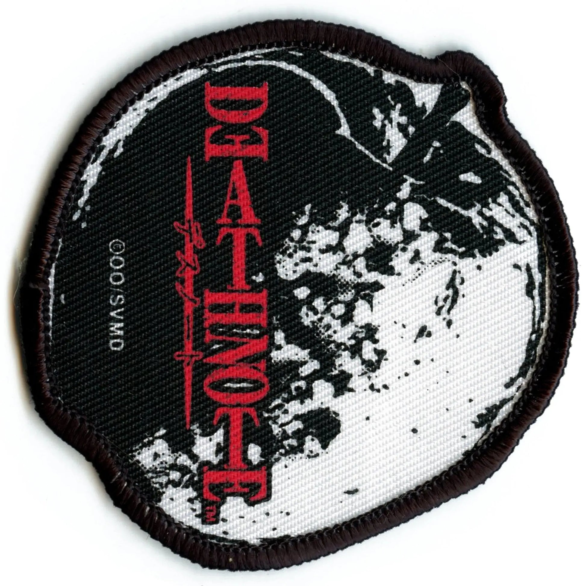 Death Note Apple Patch Forbidden Fruit Embroidered Sew On