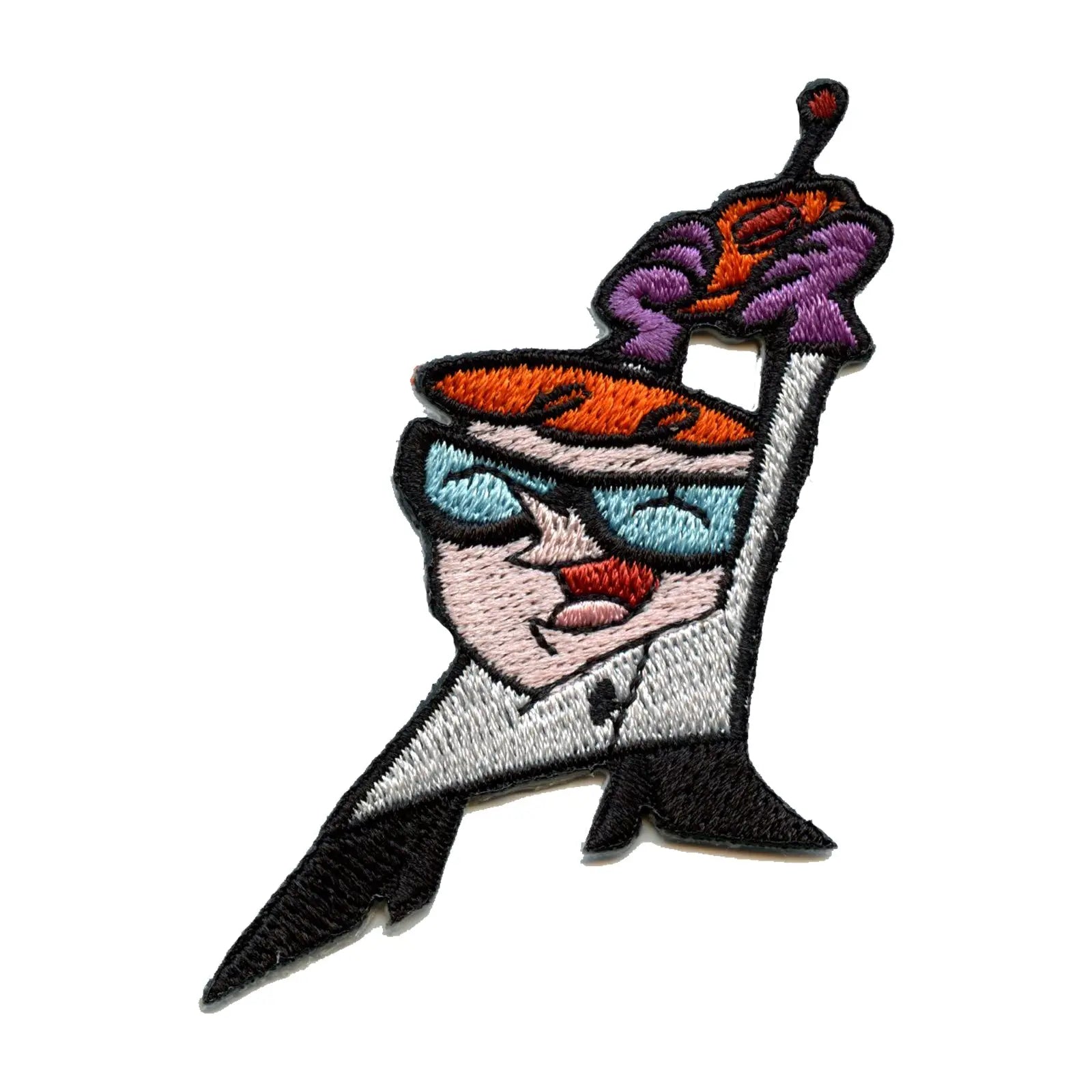 Dexter's Laboratory Victory Embroidered Iron On Patch