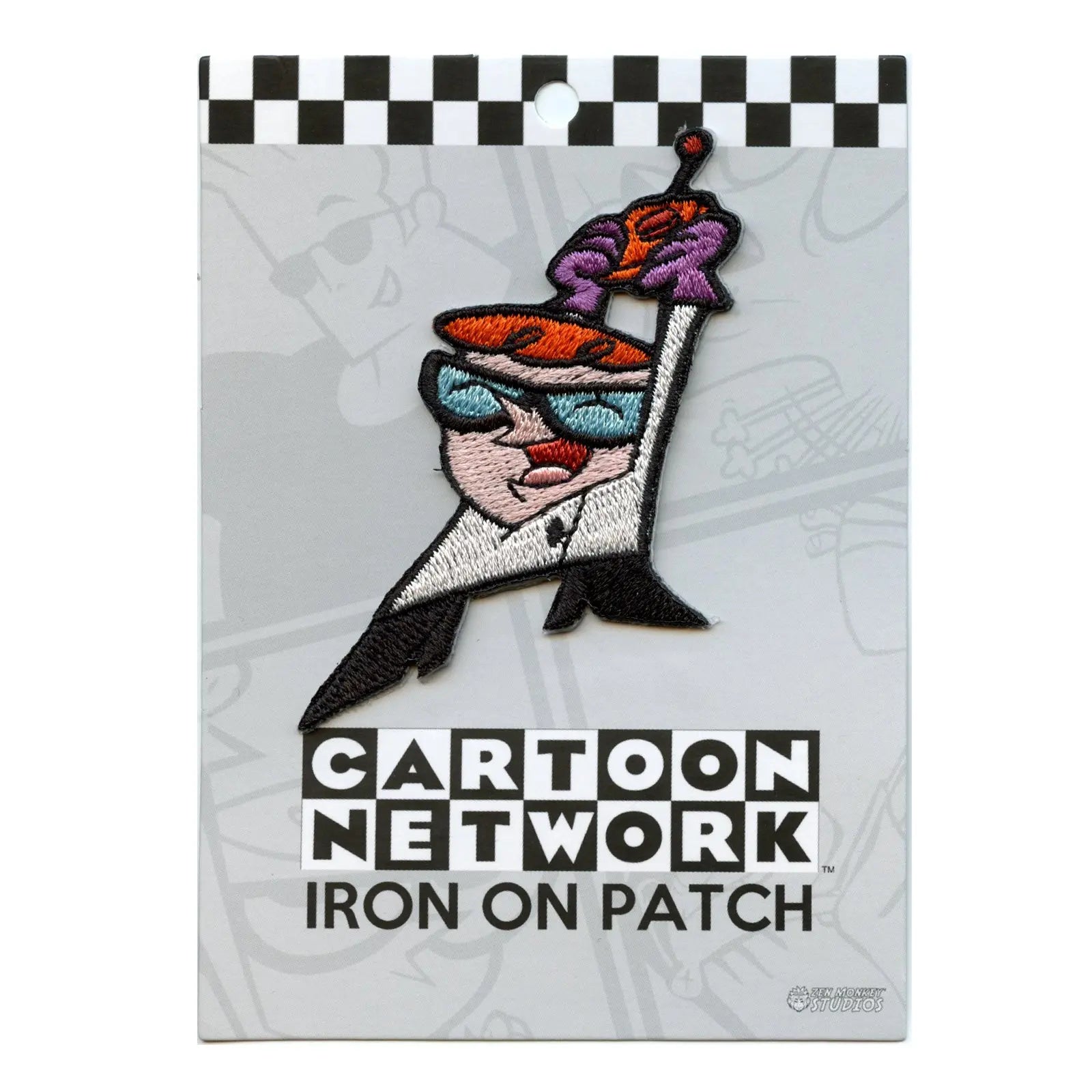 Dexter's Laboratory Victory Embroidered Iron On Patch