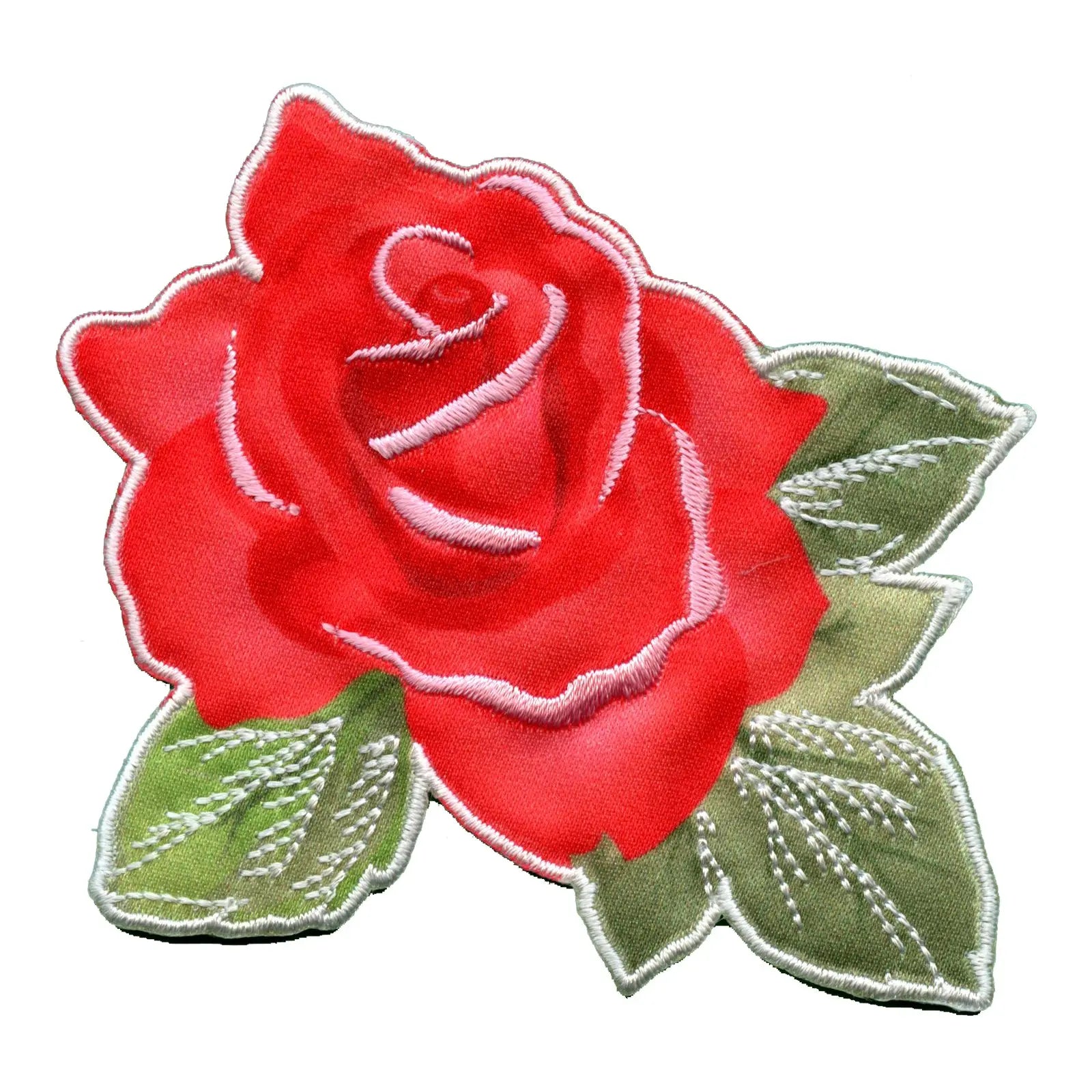 Disney Beauty And The Beast Belle's Rose Embroidered Applique Iron On Patch