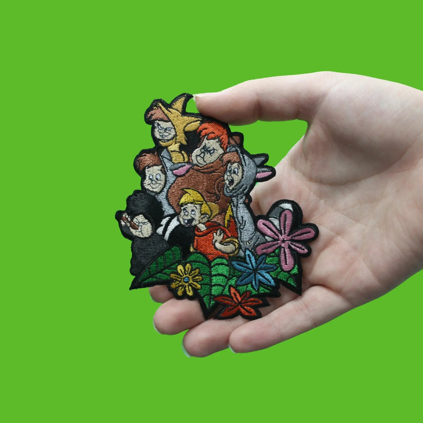 Disney Peter Pan Lost Boys Group Iron On Sublimated Embroidery Patch