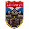 Edinburgh Scotland Shield Embroidered Iron On Patch 