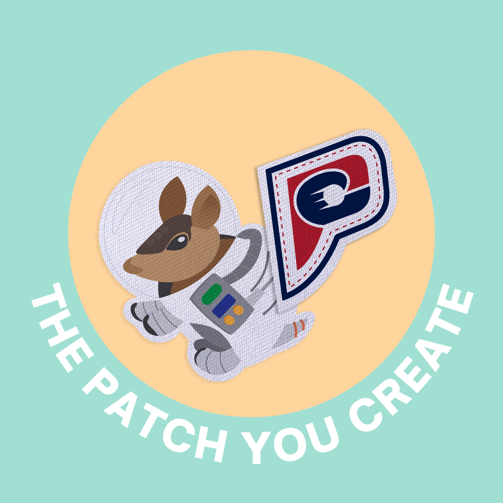Album for Patches with inserts for various Space Programs