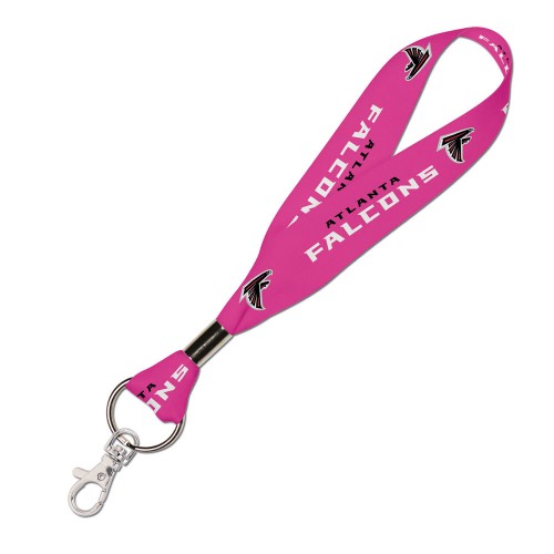 Atlanta Falcons Lanyard Key Strap (Pink)