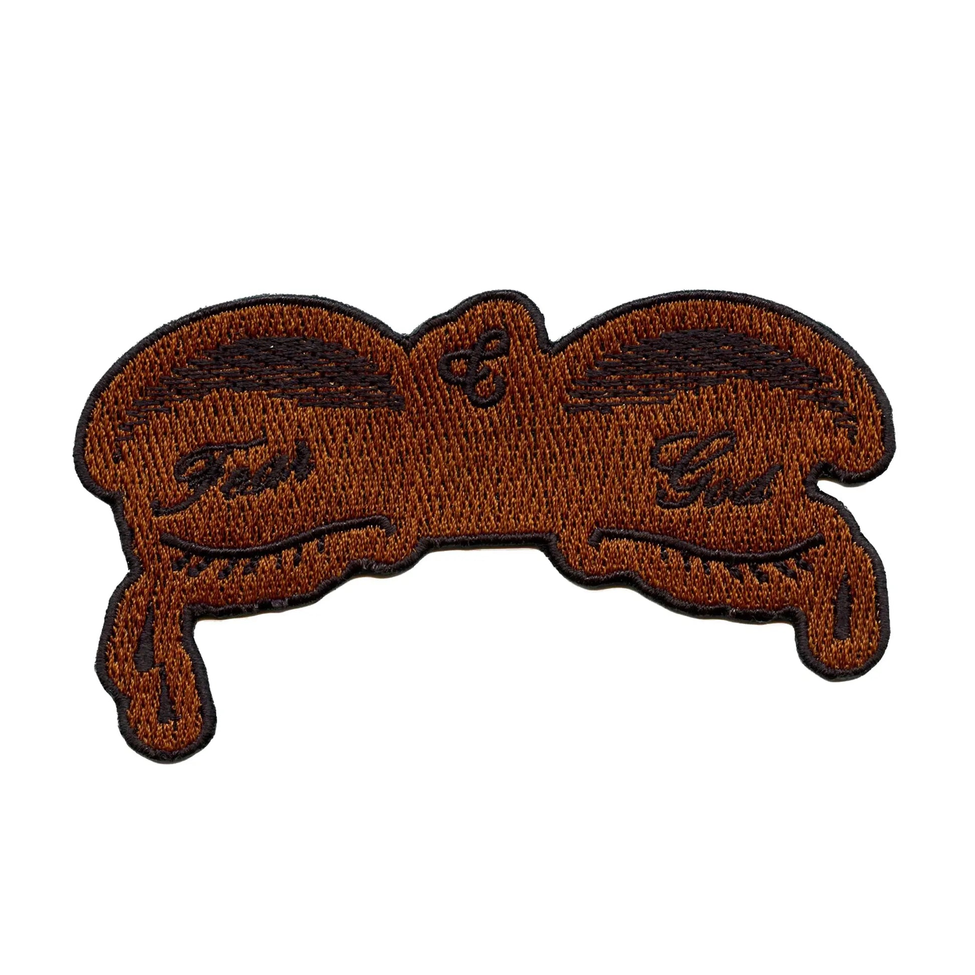Fear God Tattoo Eyes Patch Iconic Artist Money Embroidered Iron On