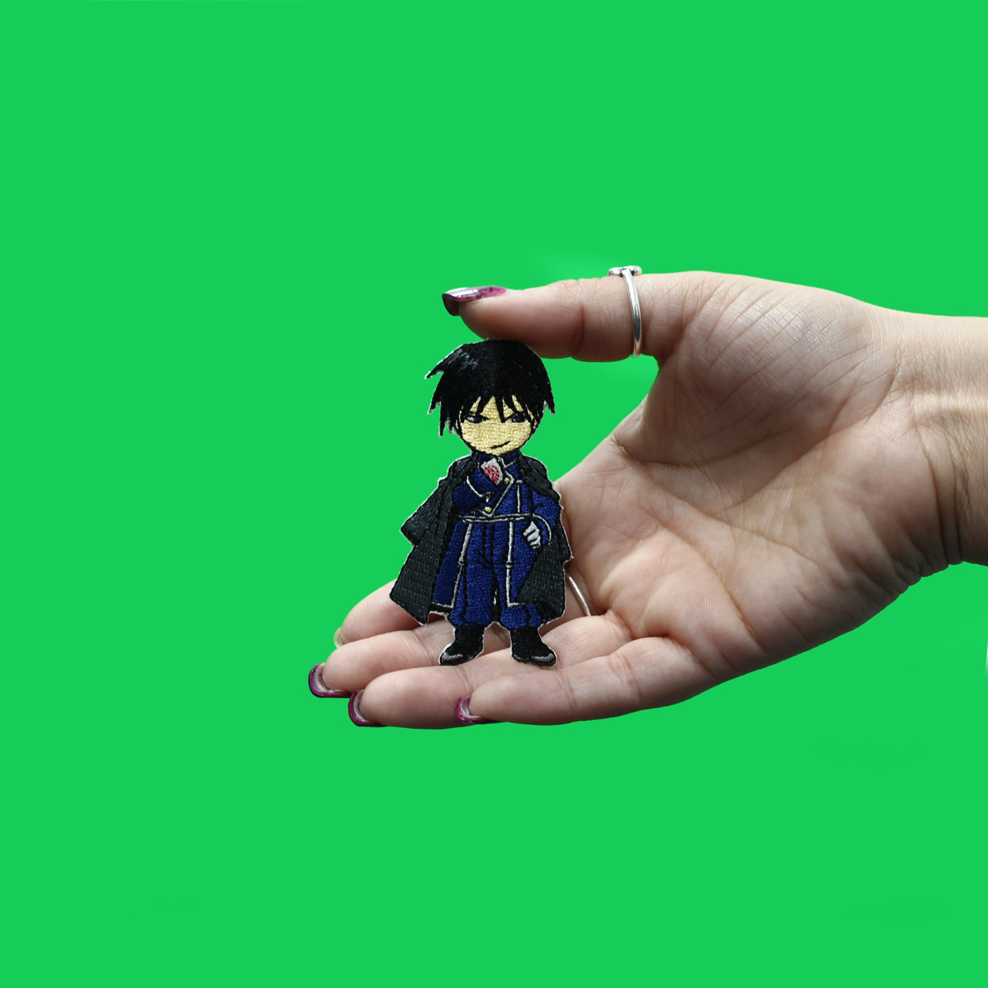 FullMetal Alchemist Patch Roy Mustang Embroidered Iron On